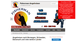 Desktop Screenshot of fisherman-angelreisen.de